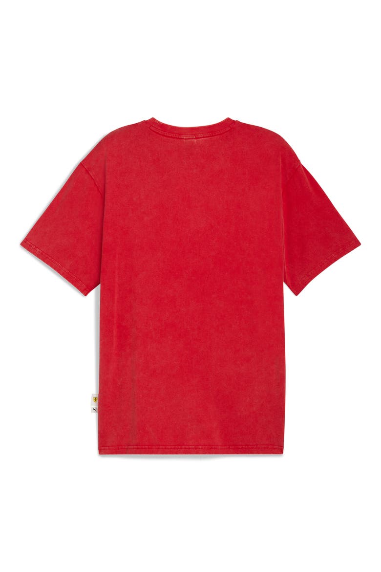Scuderia Ferrari Sportswear Cotton Graphic T-Shirt, Alternate, color, ROSSO CORSA