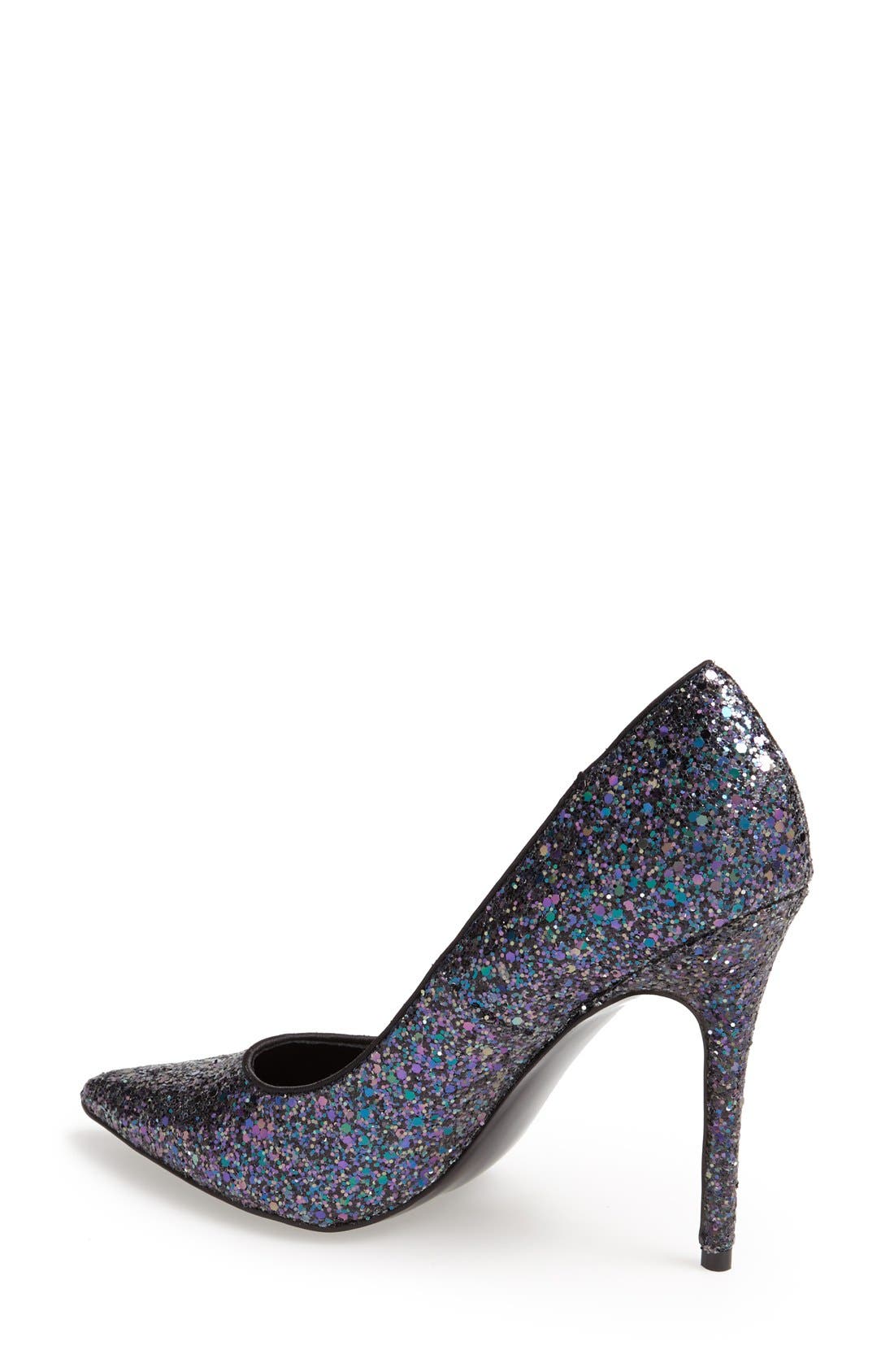 Steve Madden 'Atlantyc' Glitter Pump, Alternate, color, 