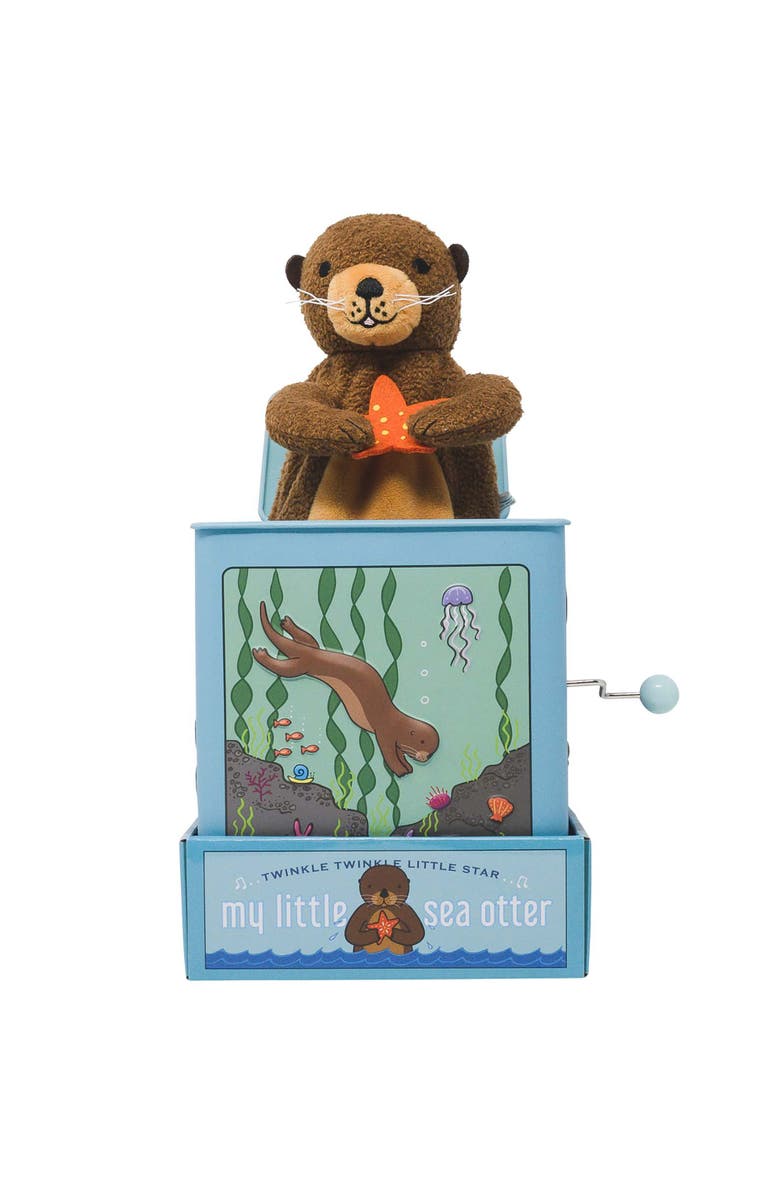 ZZDNU Jack Rabbit Creations Inc Otter Jack in The Box, Alternate, color, Multicolored