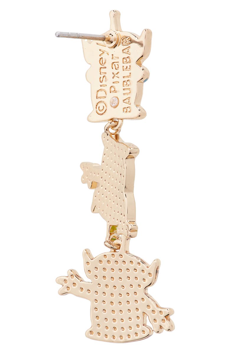 BaubleBar Disney<sup>®</sup> Pixar<sup>®</sup> Alien Drop Earrings, Alternate, color,