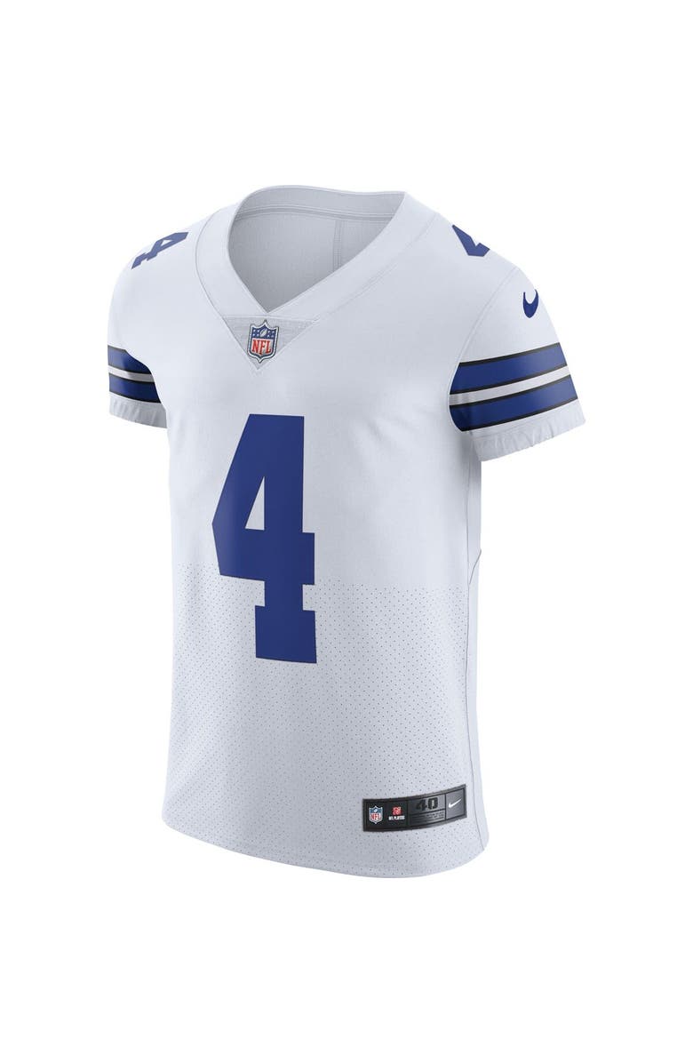 Nike Men's Nike Dak Prescott White Dallas Cowboys Vapor Elite Player Jersey, Alternate, color, White