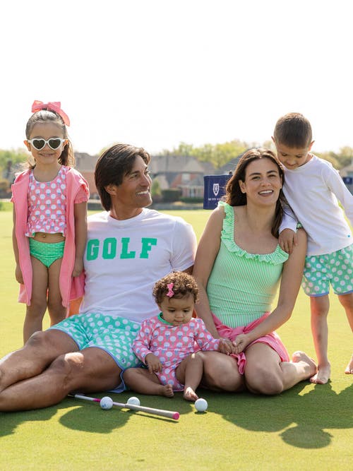 Rufflebutts Baby Girls Long Sleeve Upf50+ One Piece Rash Guard