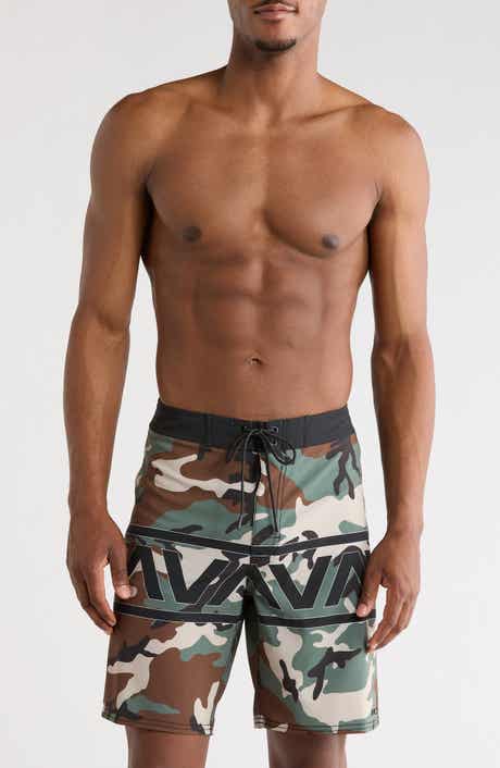 RVCA VA Camo Swim Trunks