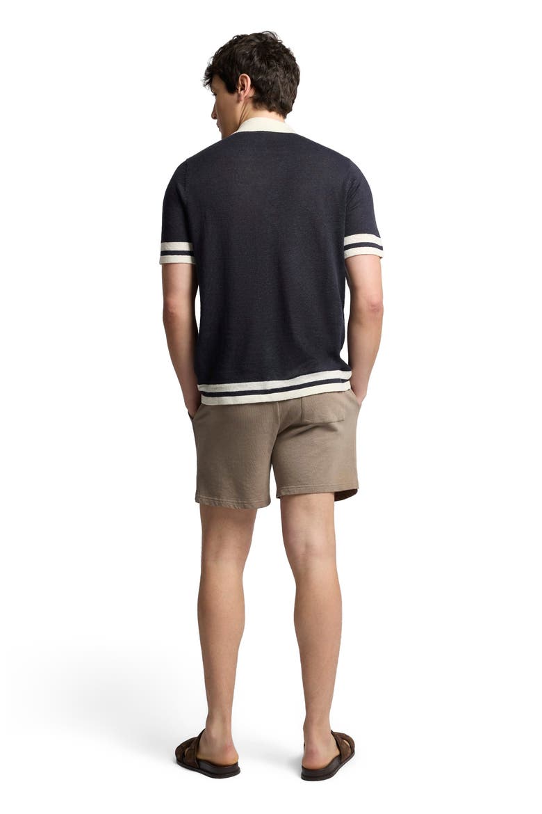 Terry Slub Shorts 6", Alternate, color, Cedar