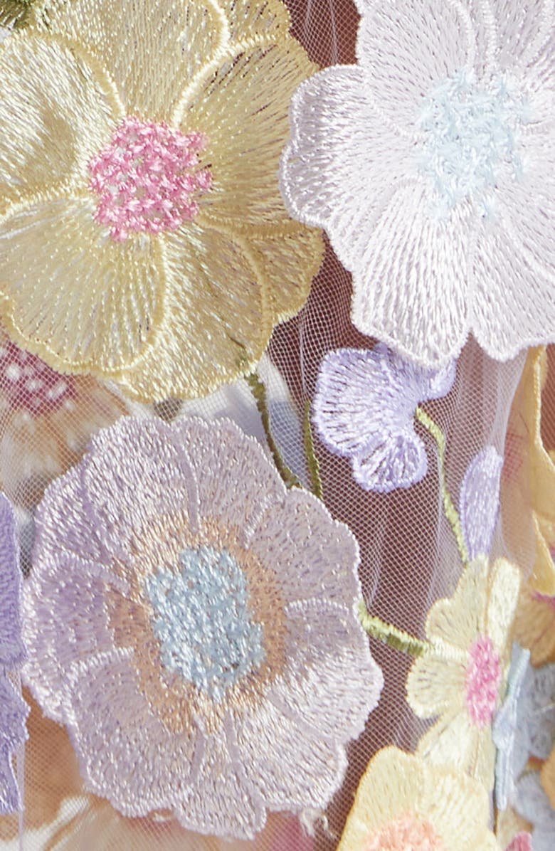 KILO BRAVA Floral Embroidered Maxi Robe, Alternate, color,