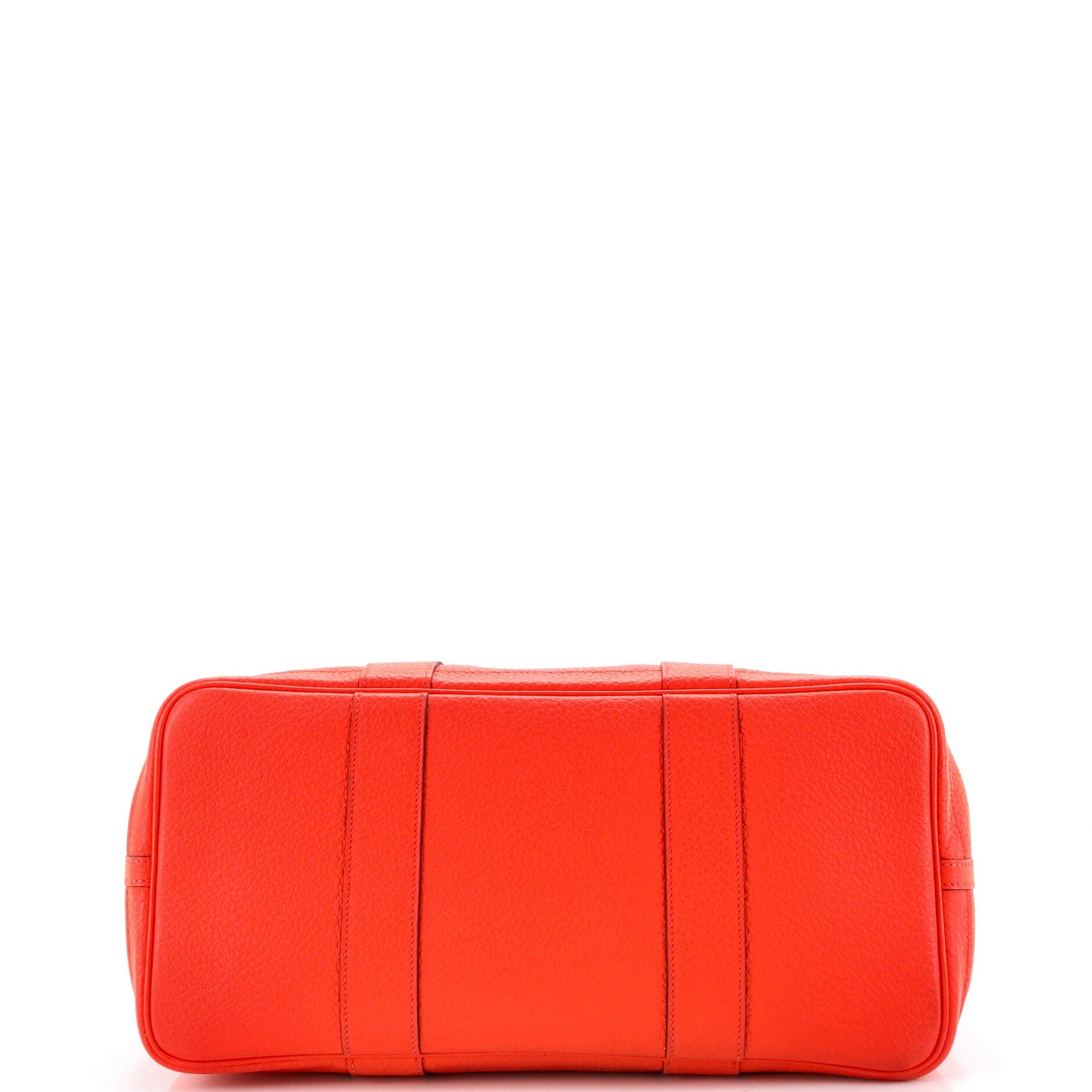 Garden Party Tote Leather 36, Alternate, color, Orange