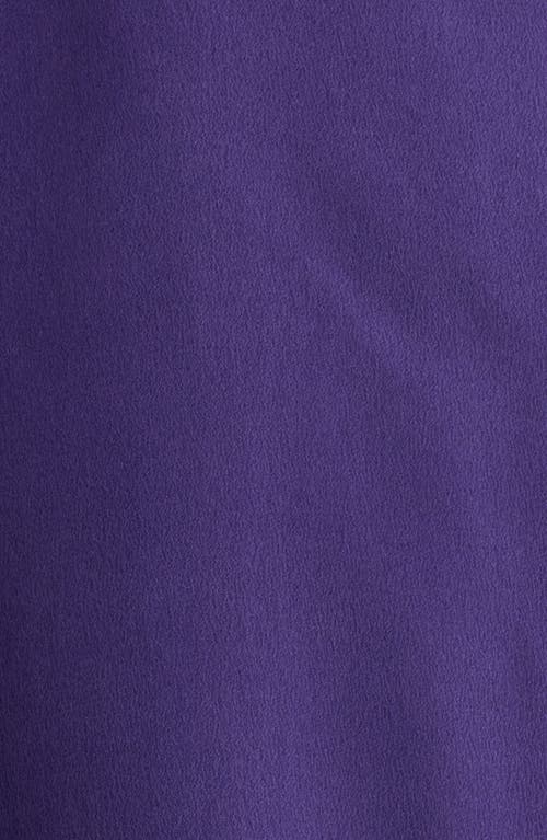 Lunya Piped Washable Silk Pajamas In Purple