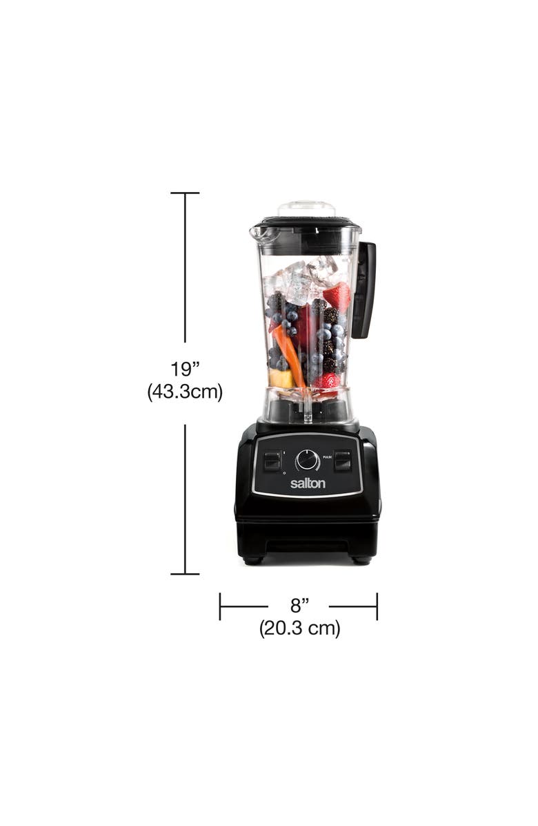 Salton Power Blender 2.0L, Alternate, color, Black