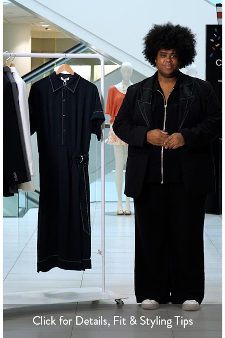 Sonnet Embroidered Midi Shirtdress video