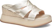 Johnston & Murphy Colleen Platform Wedge Slide Sandal