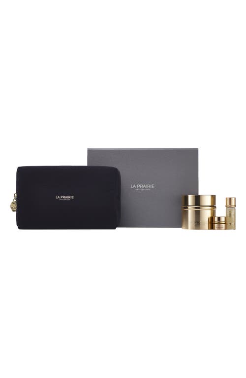 La Prairie Pure Gold Essence Skincare Ritual Set In Gold