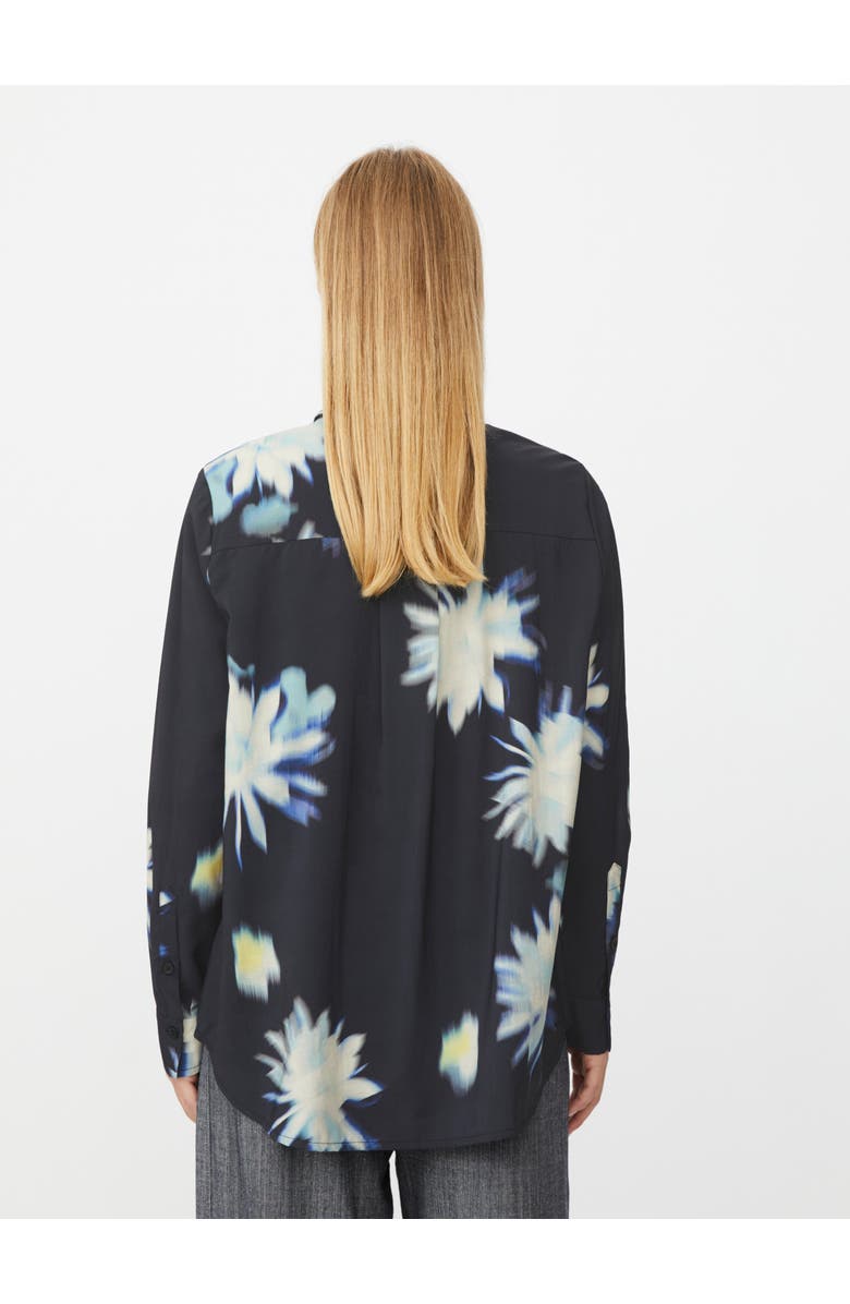 Masai Copenhagen Imma Long Sleeve Collared Shirt, Alternate, color, Muted Lime