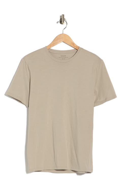 Pima Cotton Crewneck T-Shirt