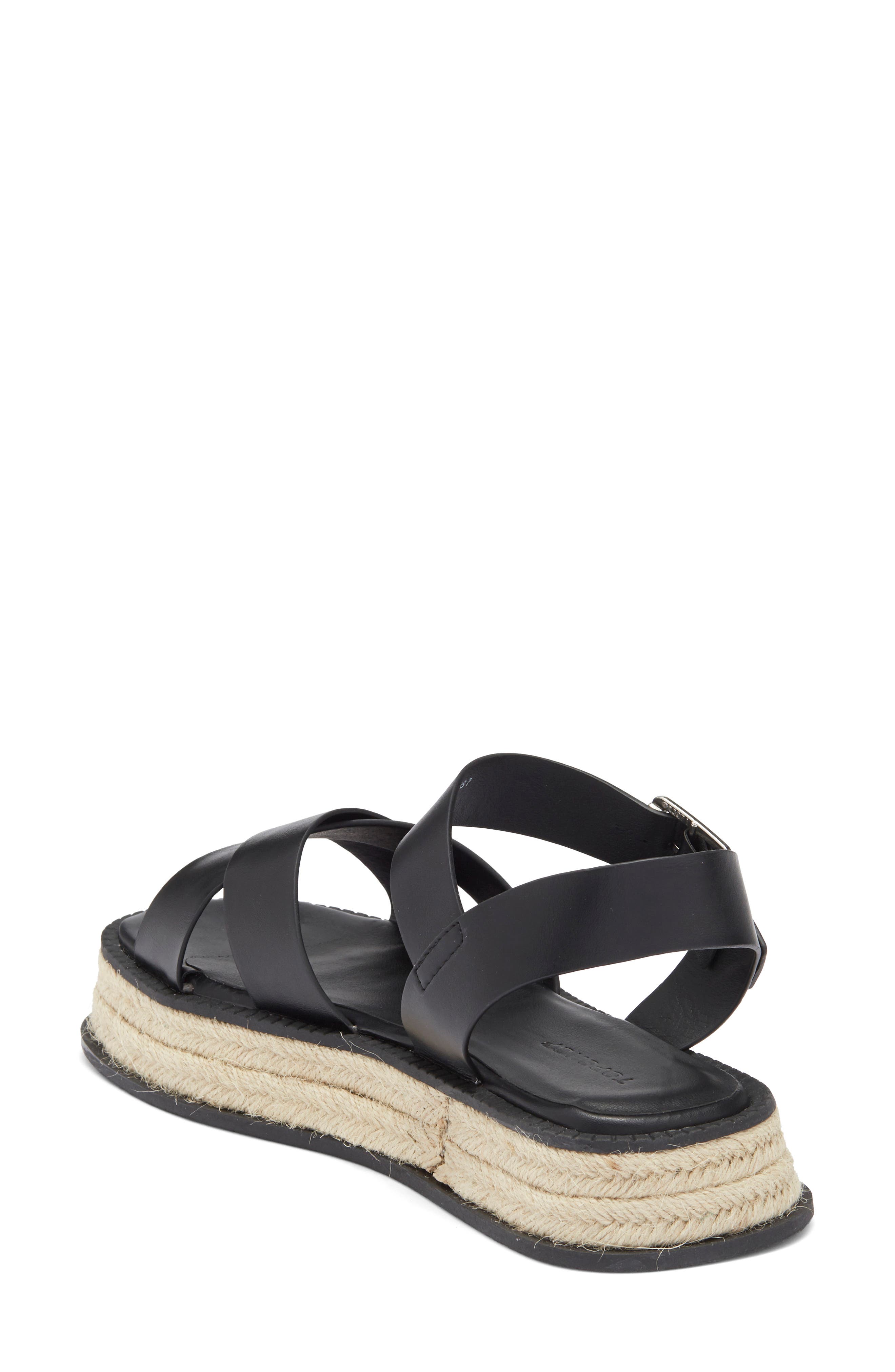 Topshop Jenna Espadrille Flatform Sandal, Alternate, color, 