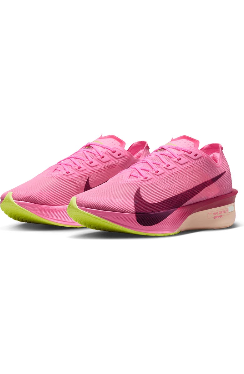 Nike Vaporfly 4 Racing Shoe, Main, color, Pink Spell/ Bordeaux
