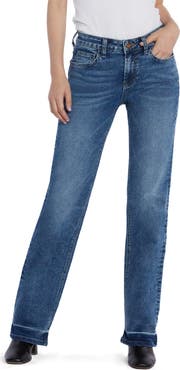 HINT OF BLU Mid Rise Boyfriend Jeans