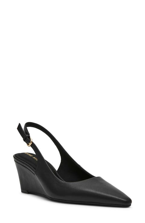 Cookie Wedge Slingback Pump