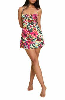 MONTCE Petal Print Minidress