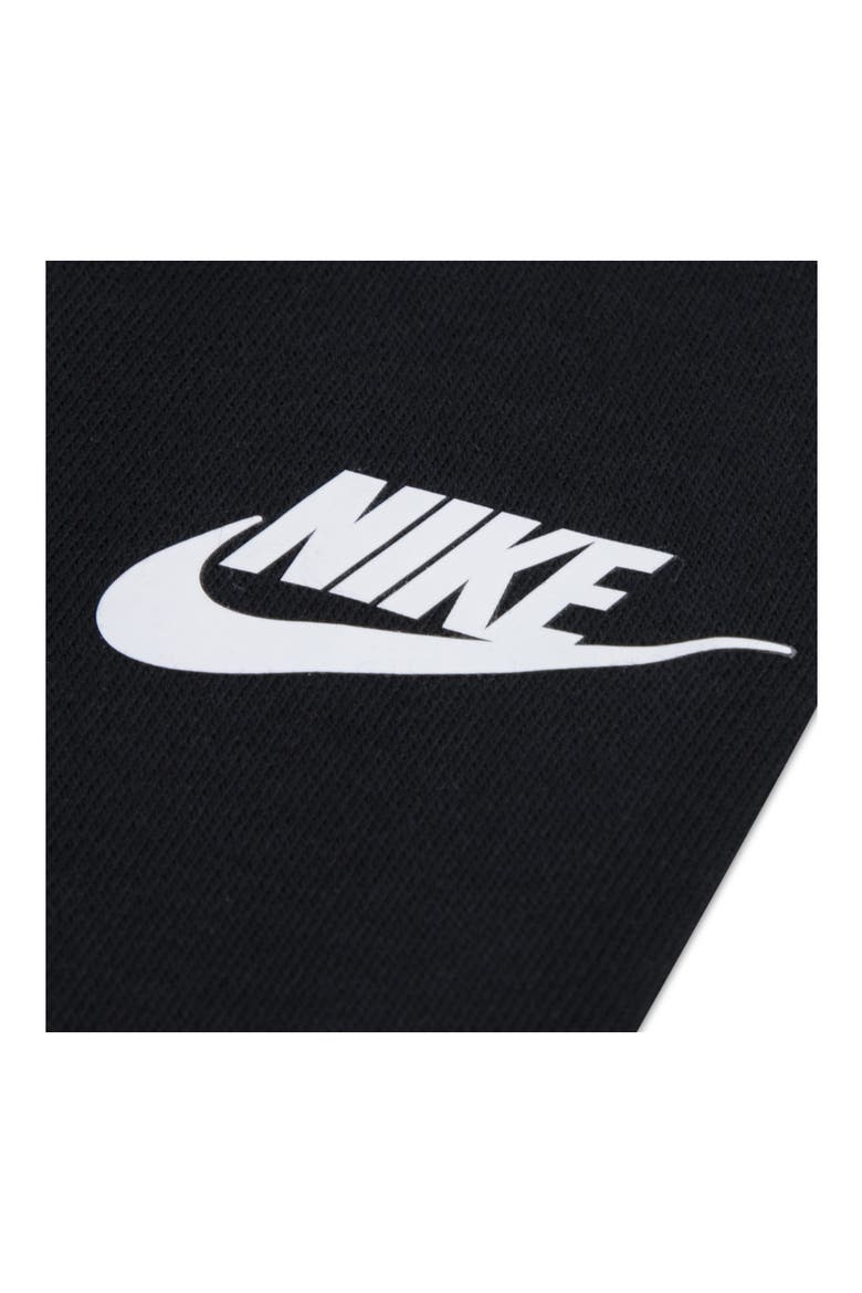 Sportswear Club Long Sleeve T-Shirt, Fleece Vest & Joggers Set, Alternate, color, F66BLACK/W