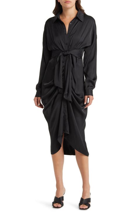 Sula Long Sleeve Shirtdress