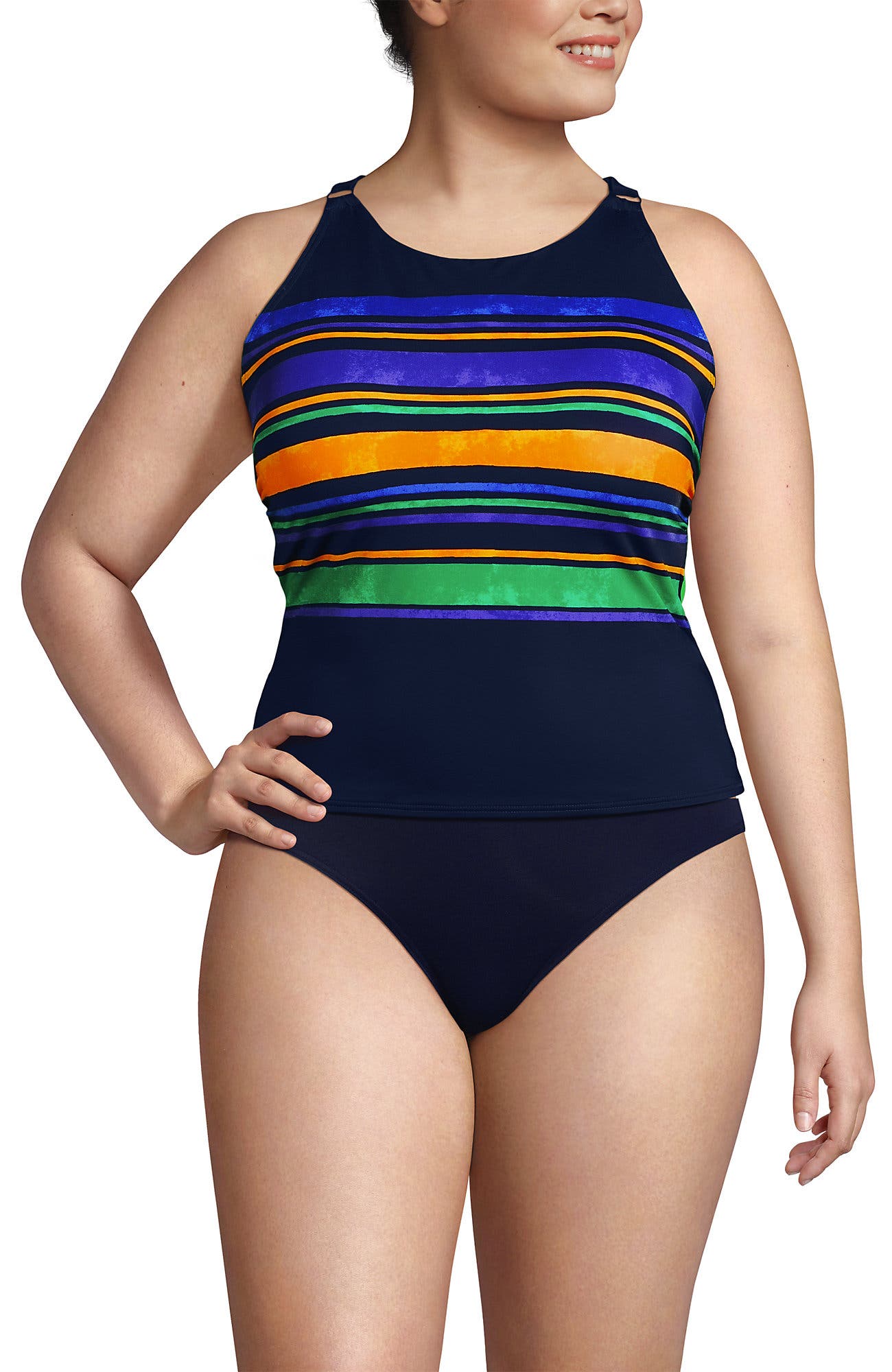 Deep Sea Painted Stripes