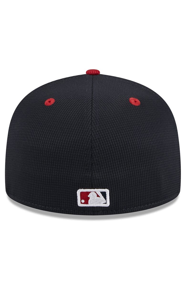 New Era Men's New Era  Navy Los Angeles Angels 2024 Batting Practice 59FIFTY Fitted Hat, Alternate, color, 