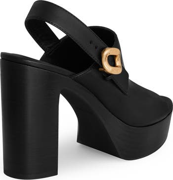G Platform Sandal