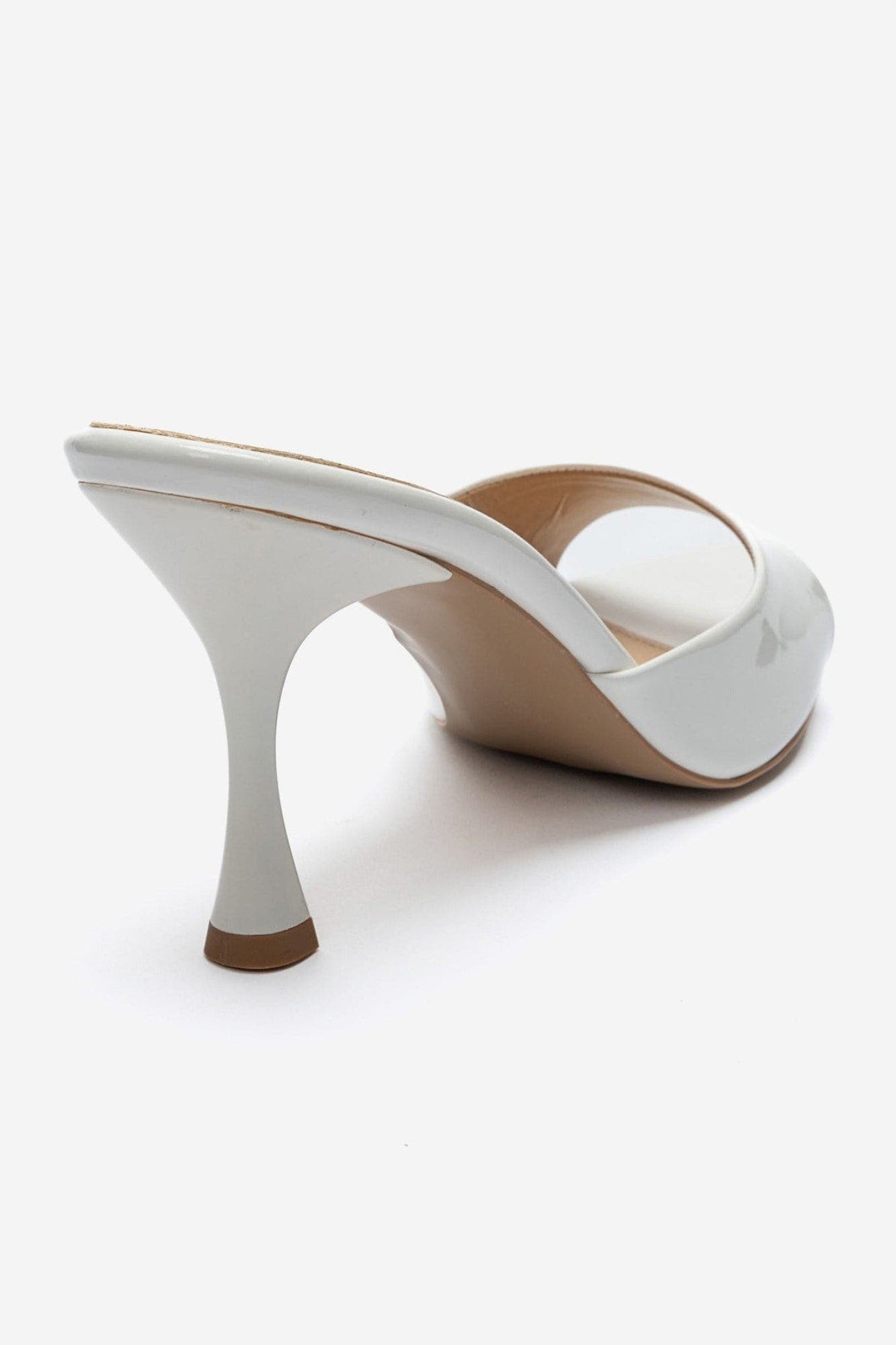 Tiera Stiletto Sandal, Alternate, color, White Patent