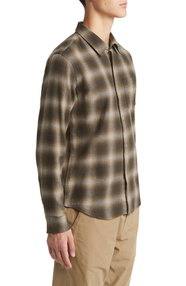 BUCK MASON Pacific Twill Plaid One Pocket Button-Up Shirt, Alternate, color, 