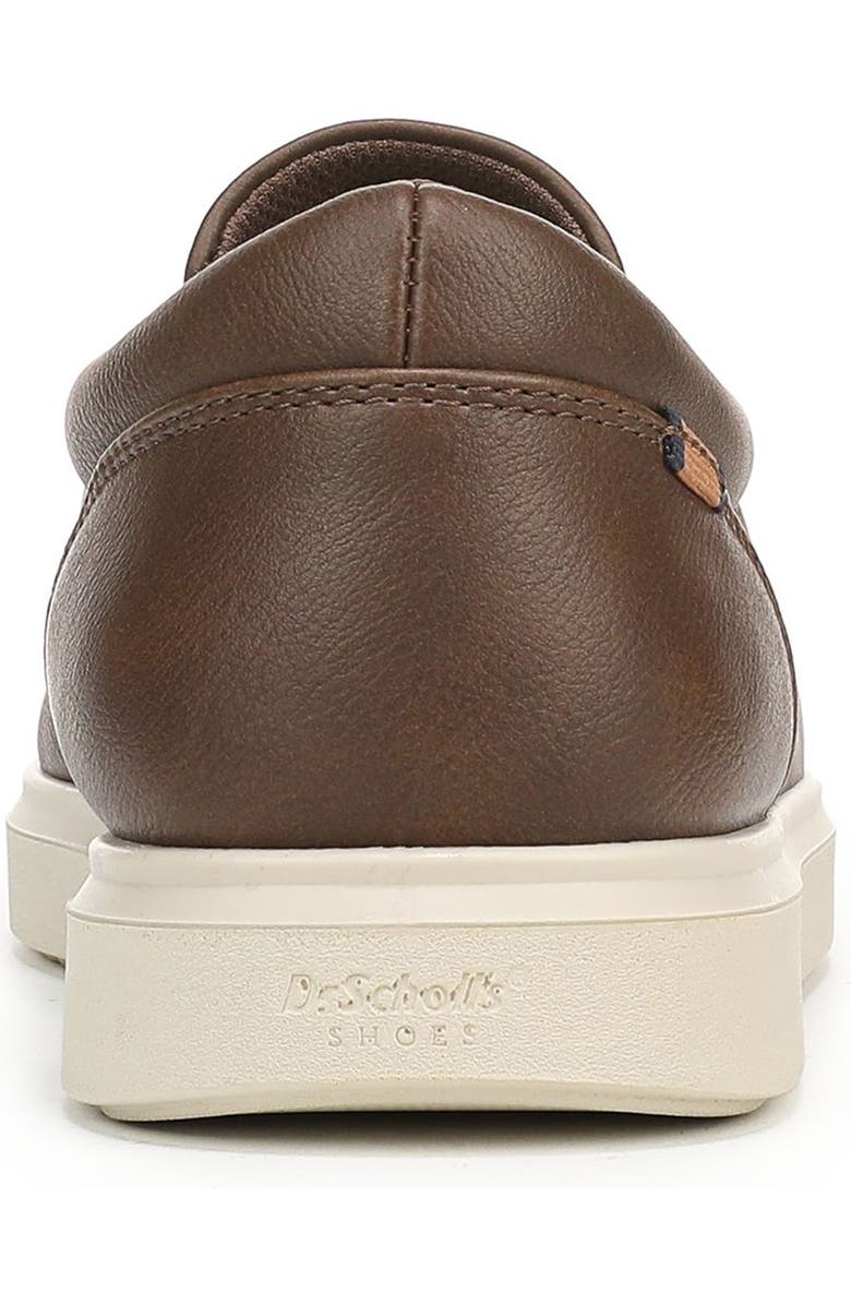 Dr. Scholl's City Cloud Slip-On Sneaker, Alternate, color, Dark Brown Faux Leather