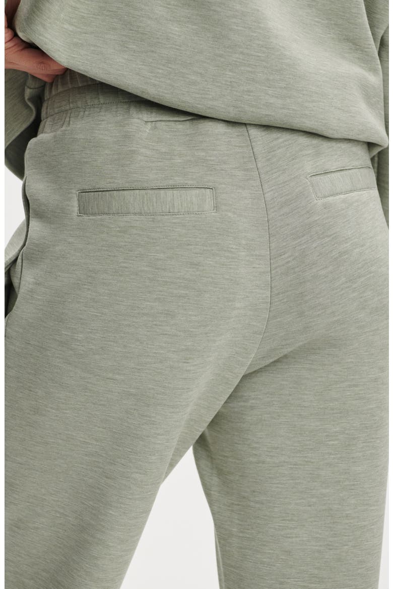 Brushed Rib Slim Cuff 25-Inch Pants, Alternate, color, SHADOW MARL
