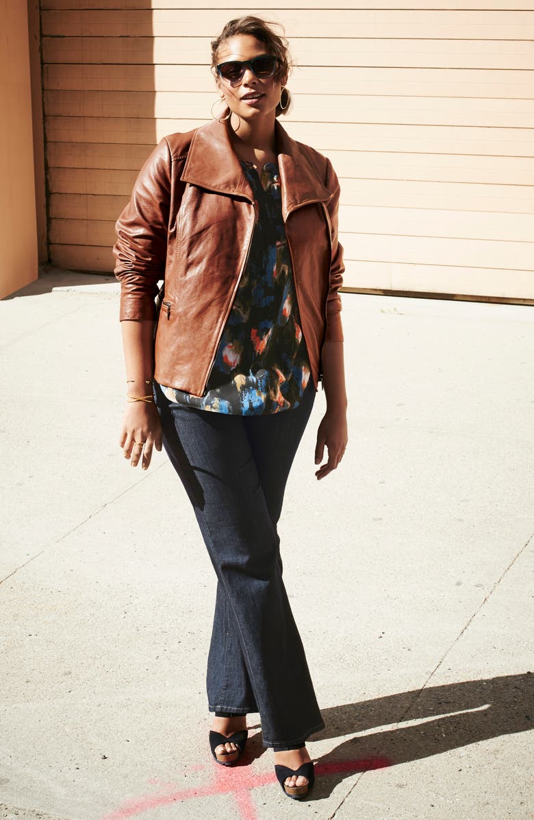 NYDJ 'Isabella' High Rise Stretch Trouser Jeans, Alternate, color, 