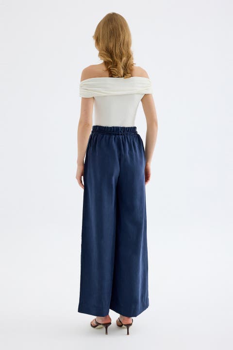 Calira Modal Wide Leg Pants