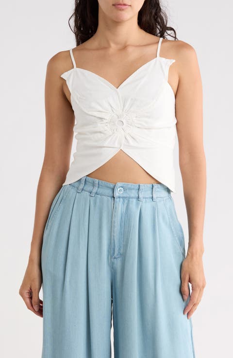 Fleur Linen Blend Top