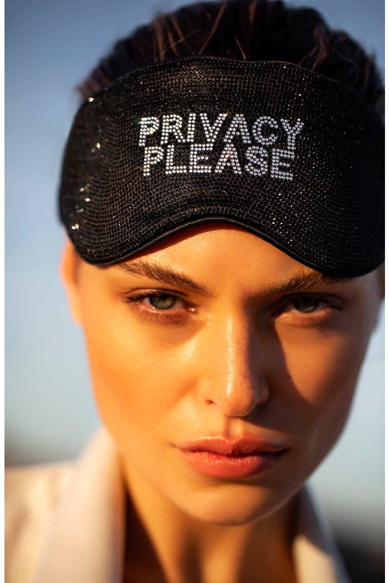 Privacy Please Sleep Mask & Door Hanger Set (Limited Edition), Alternate, color, NO COLOR