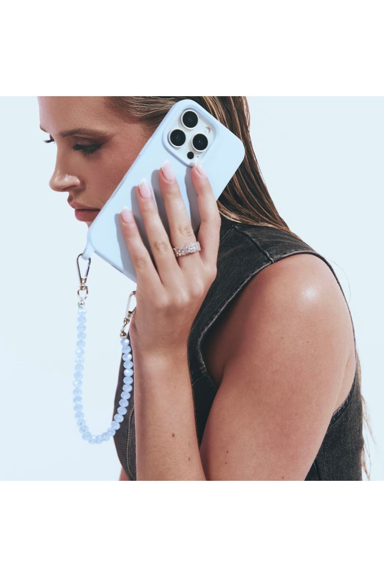 Luna Phone Chain, Alternate, color, Glacier Blue