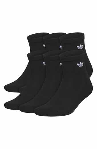 Gender Inclusive Assorted 6-Pack Original Trefoil Crew Socks