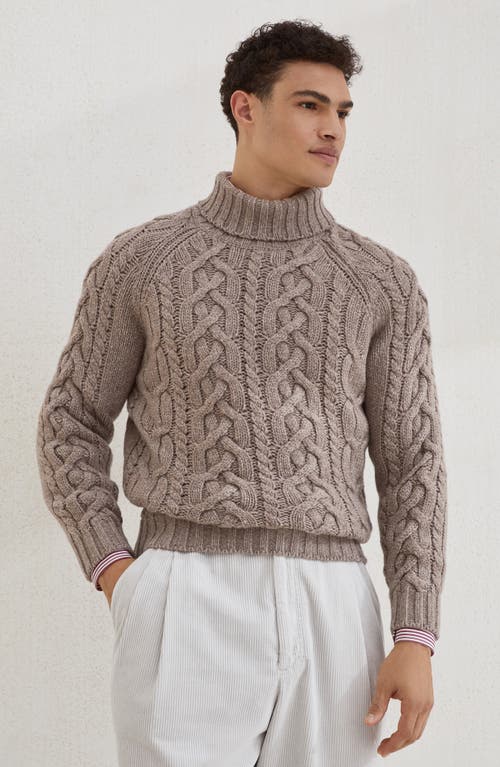 Brunello Cucinelli Men Cashmere Turtle-neck Sweater