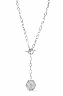 Coin Lariat Necklace