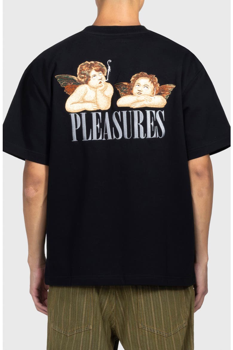 Dynamic Oversize Crewneck T-Shirt, Alternate, color, BLACK