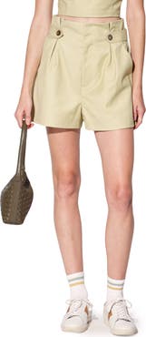 Walter Baker Marcel Pleated Shorts