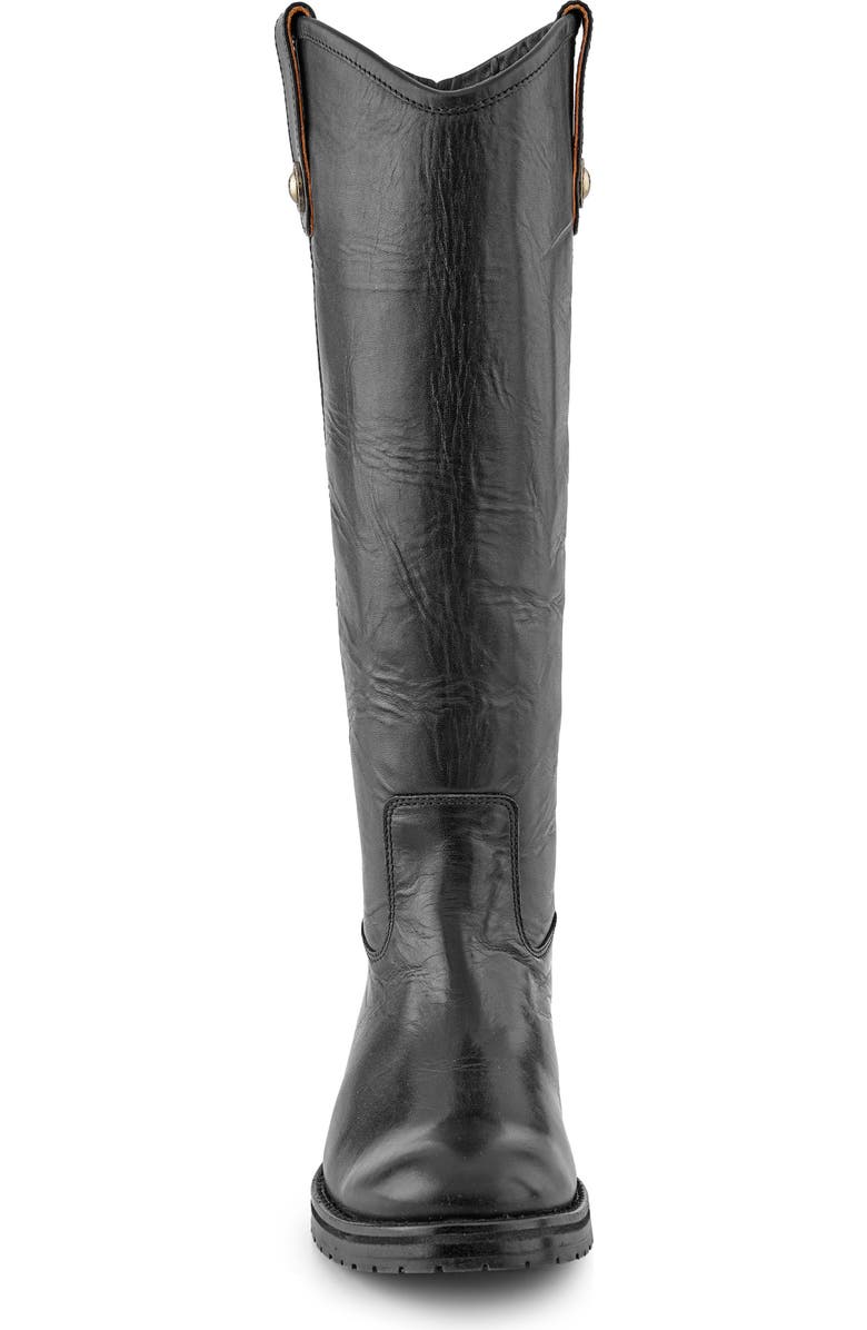 Frye Melissa Button Lug Double Sole Riding Boot, Alternate, color,