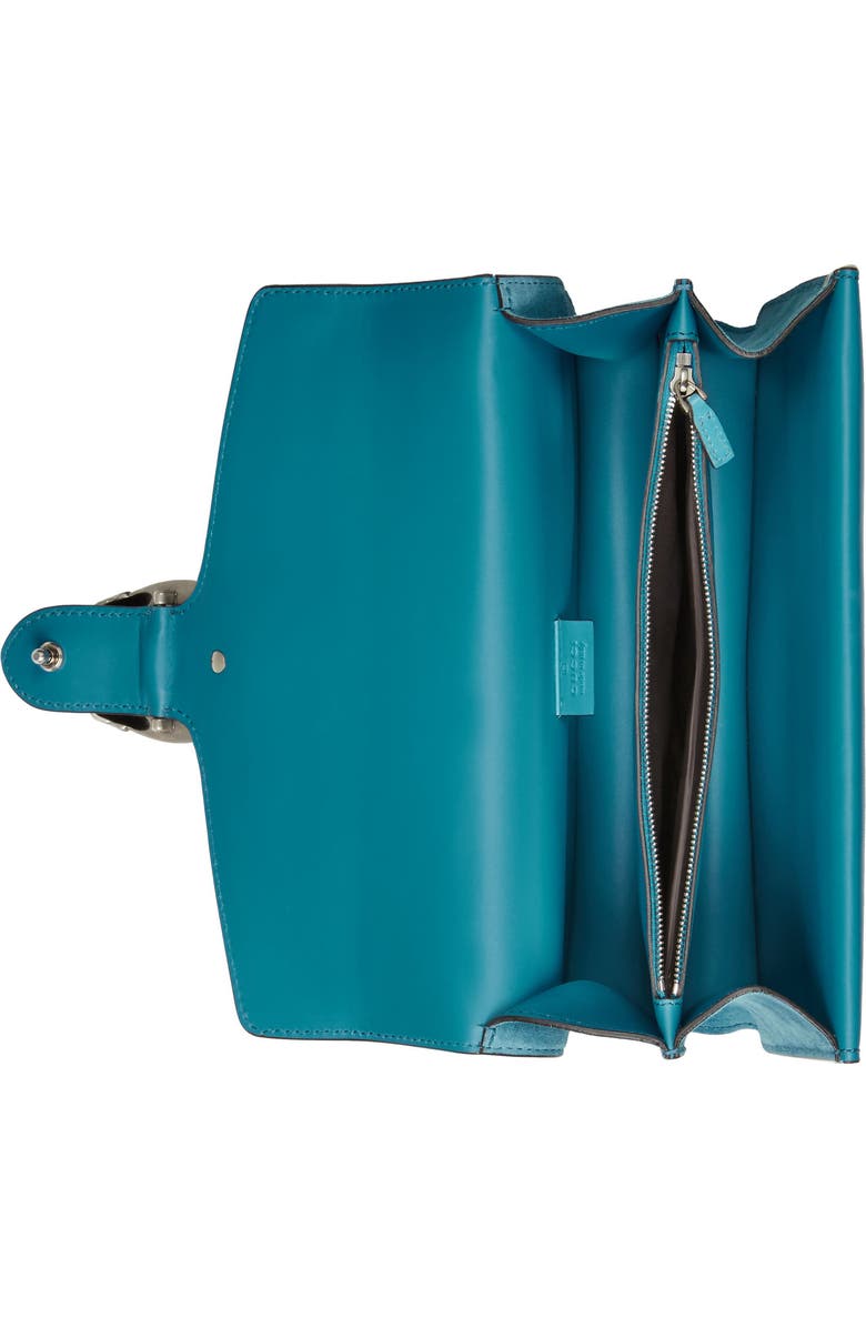 Gucci Small Dionysus Embroidered Suede Shoulder Bag, Alternate, color,