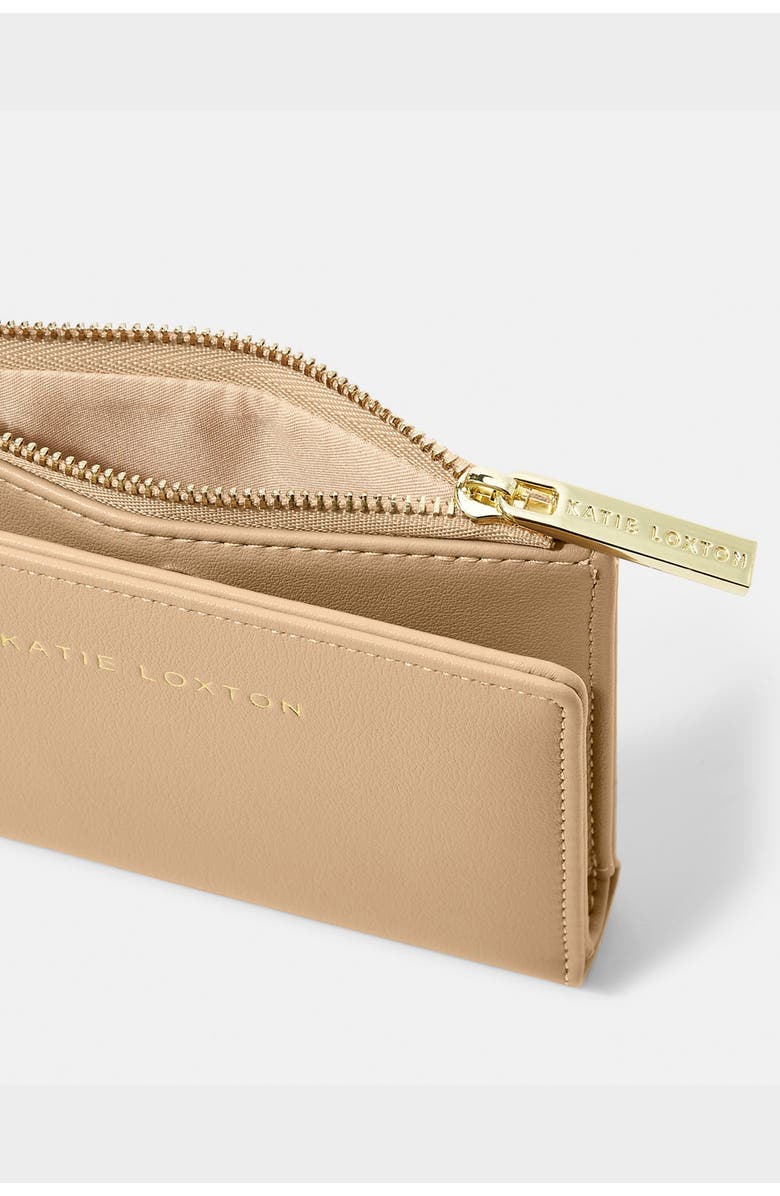 Katie Loxton Nala Fold-Out Wallet, Alternate, color, Tan