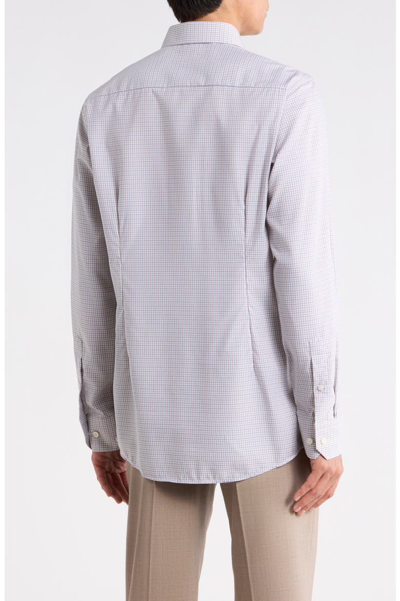Contemporary Fit Twill Dress Shirt, Alternate, color, MEDIUM RED