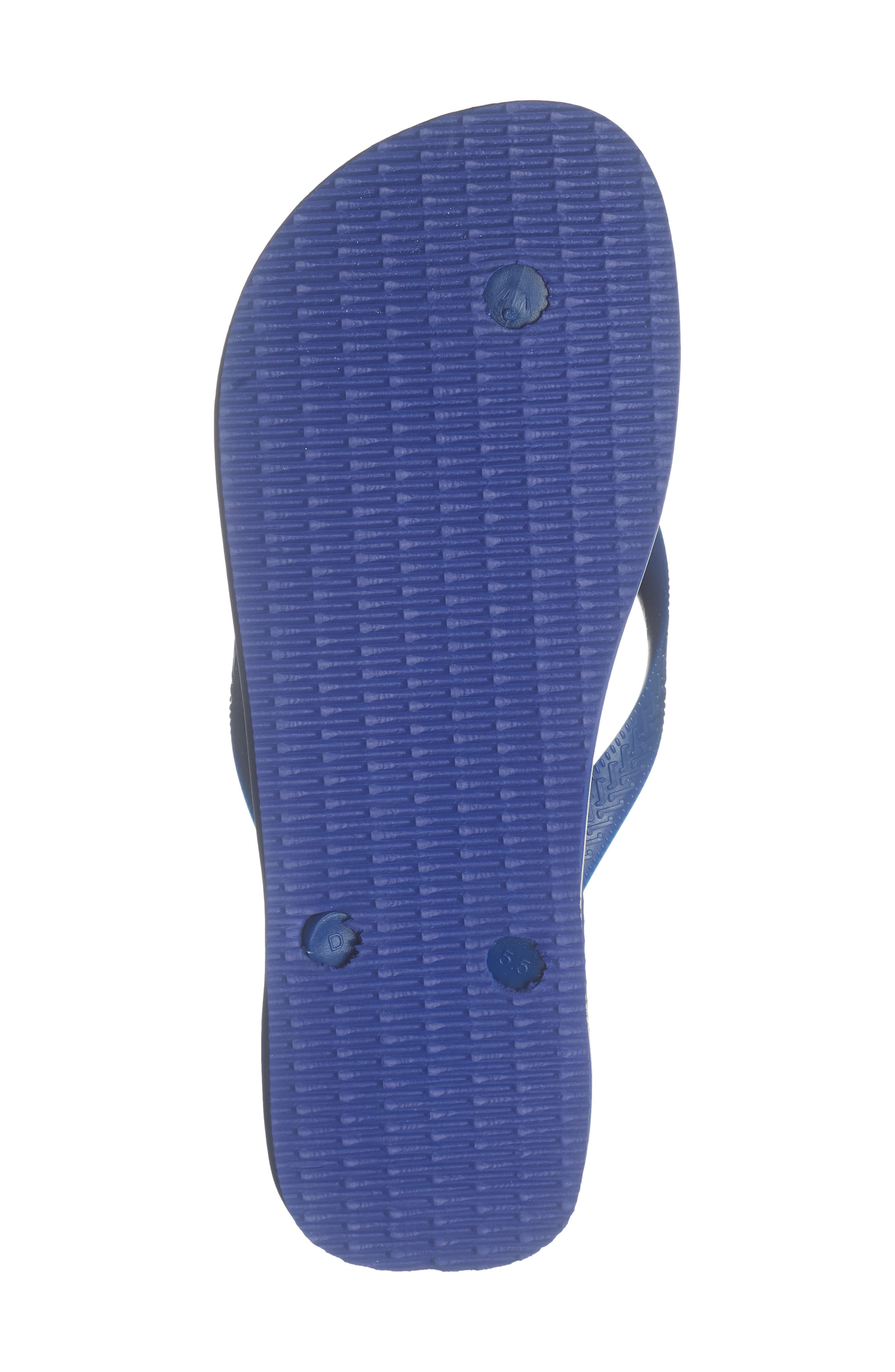 Brazil Logo Flip Flop, Alternate, color, MARINE BLUE