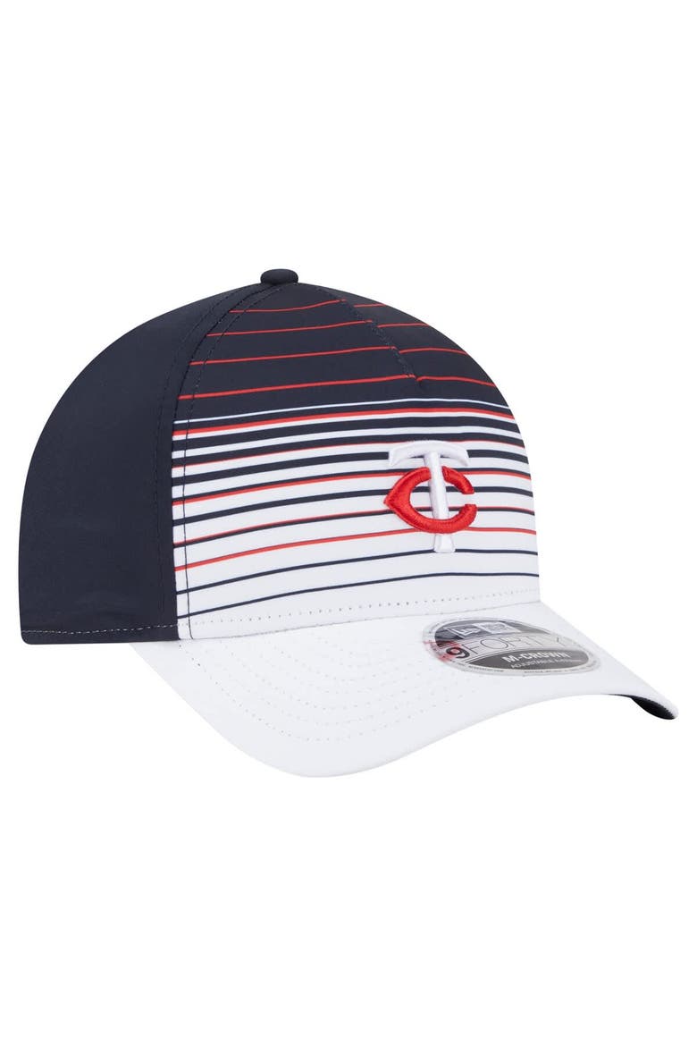 Men's New Era  Navy Minnesota Twins Gradient 9FORTY M-Crown Adjustable Hat, Alternate, color, Navy