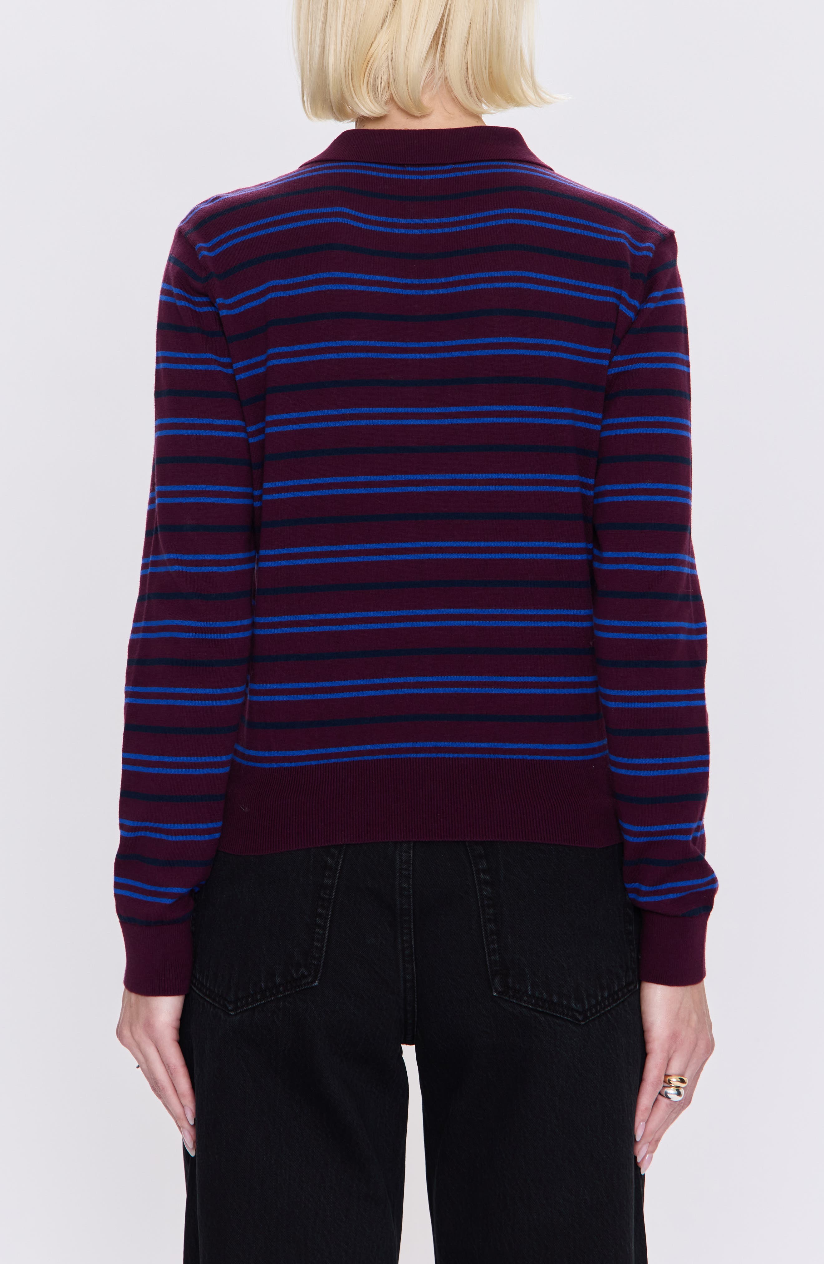 Greta Long Sleeve Polo - image 2