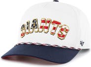 '47 Men's '47 White San Francisco Giants Flag Script Hitch Snapback Hat