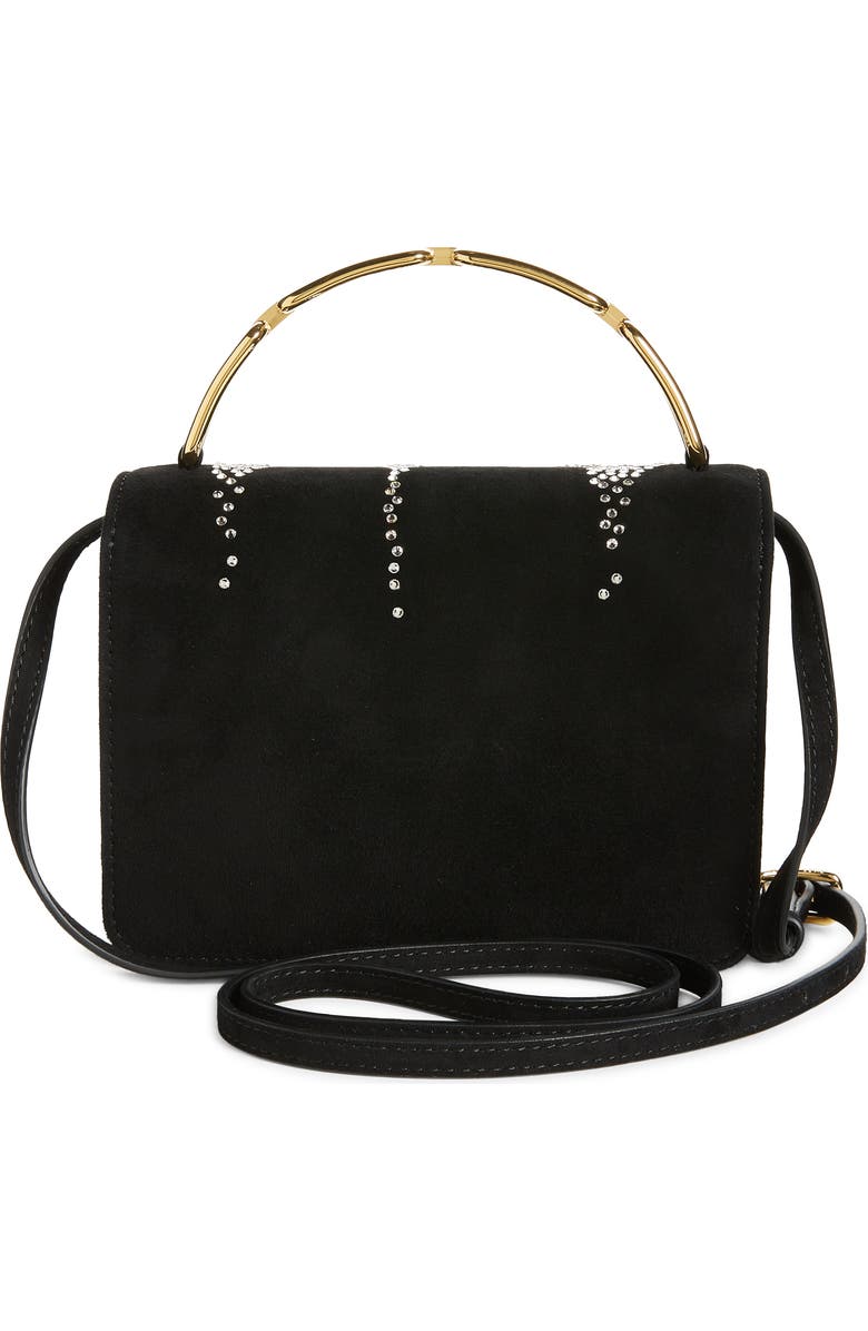 Bienen Davis x Aureta Lynx Crystal Embellished Top Handle Bag, Alternate, color,